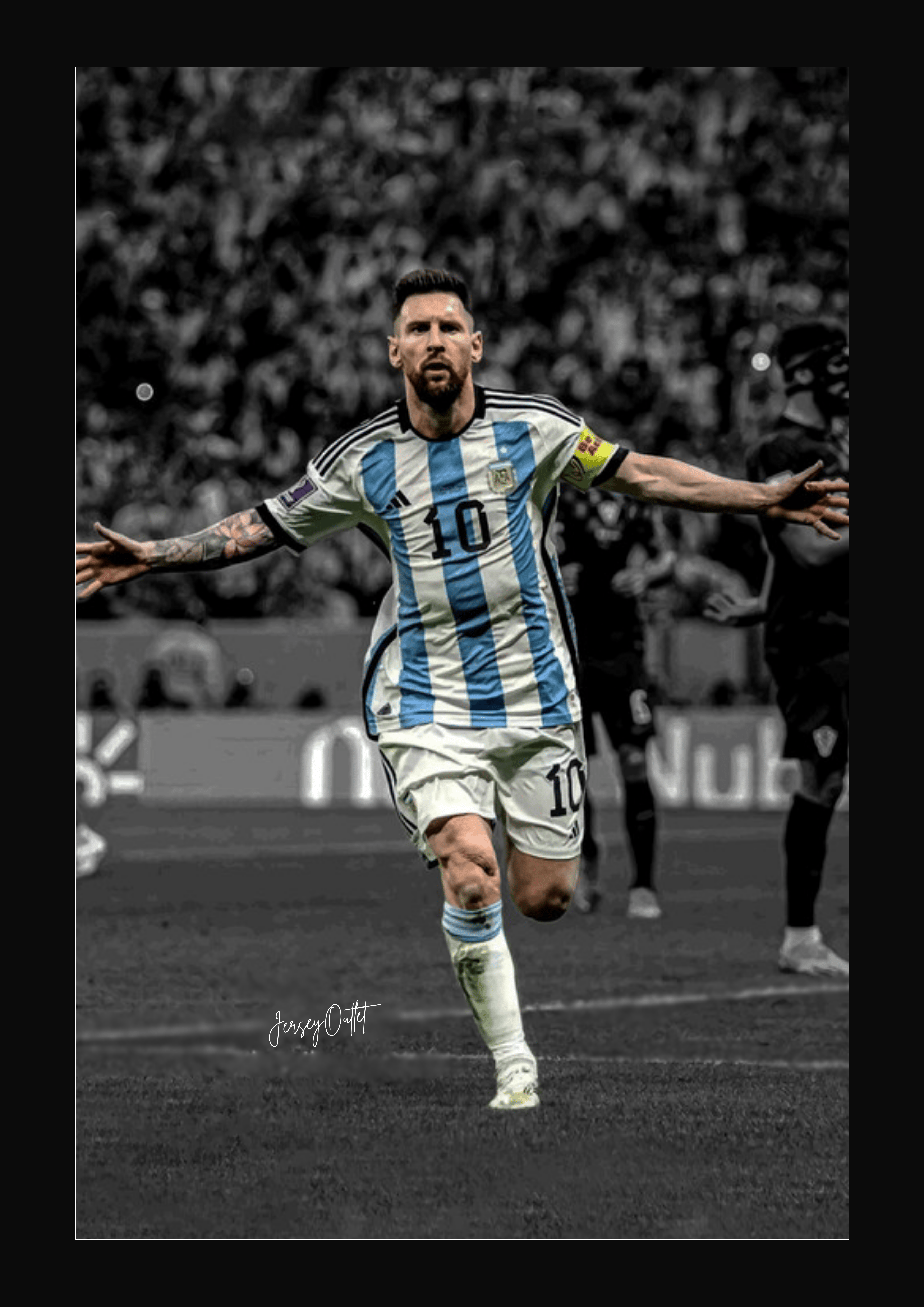 Lionel Messi Framed Photo